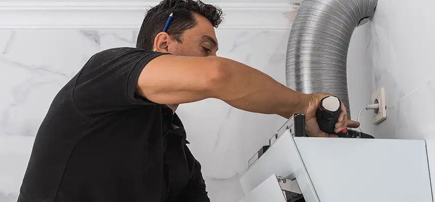 Precision In-wall Dryer Vent Cleaning & Rerouting Corrections in San Fernando, CA
